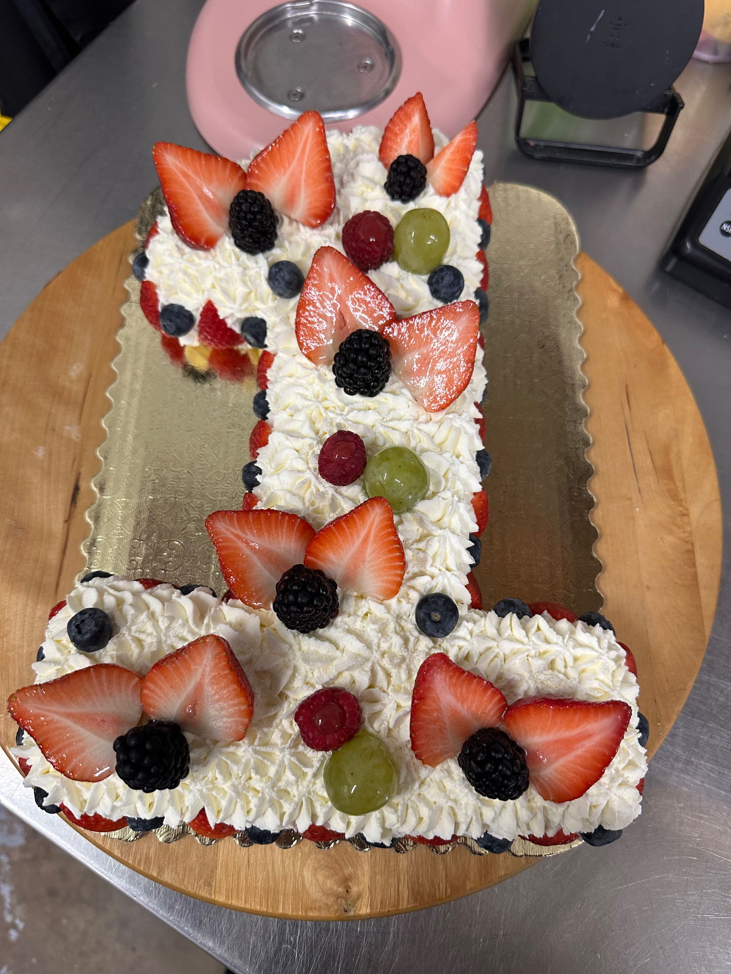 Numbered Cake